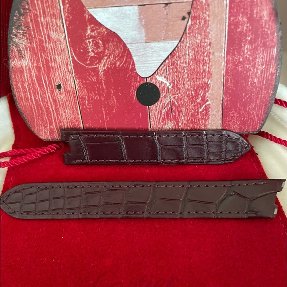 Cartier Width of Strap 13.80 x 13.80 Cut Out Leather Watch Strap - Picture 9 of 13